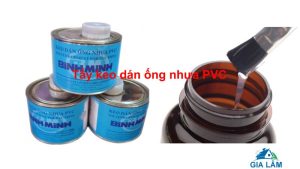 cách tẩy keo dán ống nhựa pvc