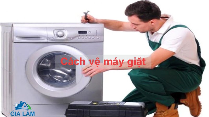 cách vệ máy giặt tại nhà