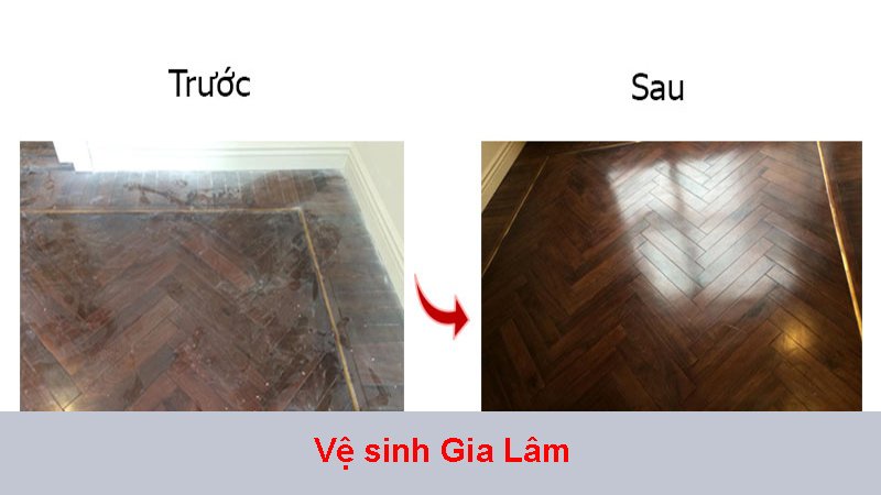 vệ sinh sàn nhà sau xây dựng