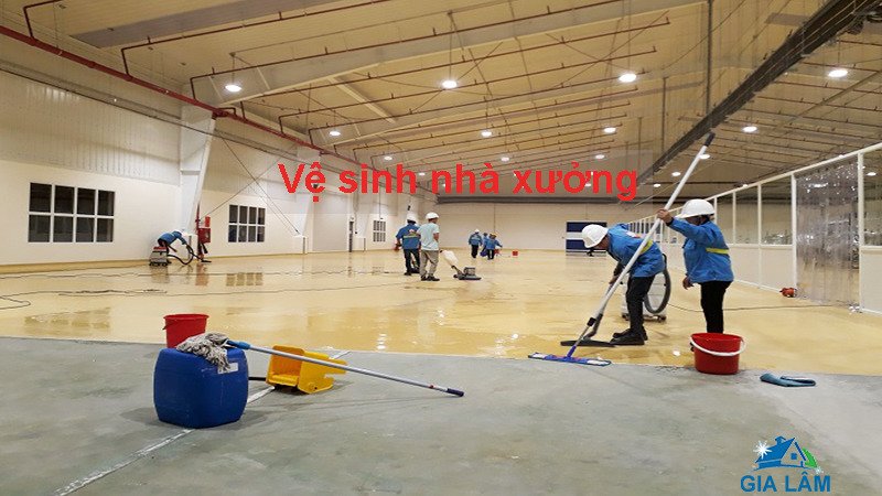 dịch vụ vệ sinh nhà xưởng
